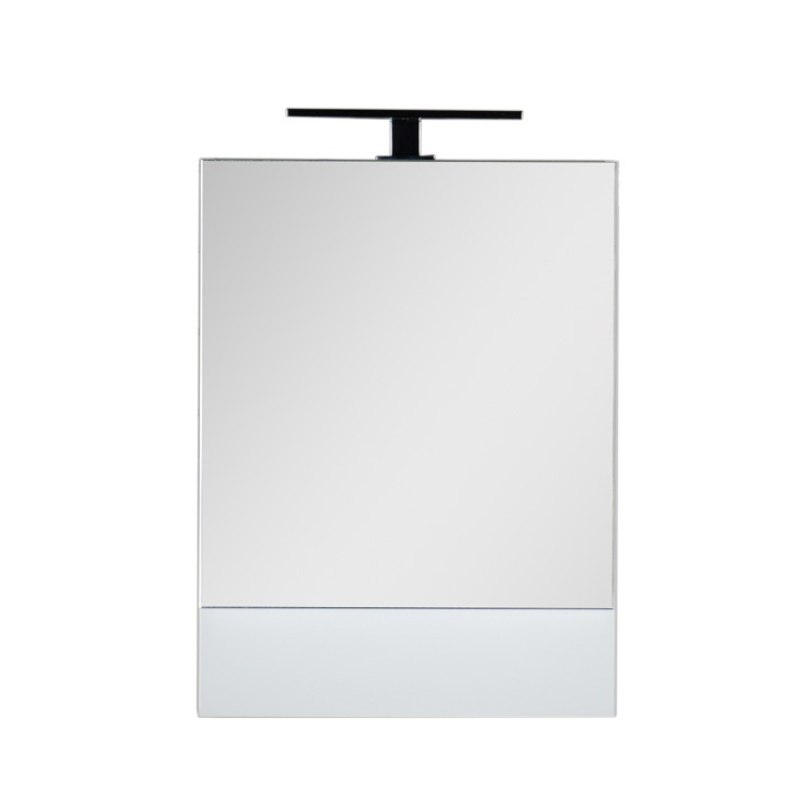 Зеркальный шкаф для ванной Aquanet Нота 50 белый зеркальный шкаф runo гиро 55х75 правый белый 00000000020
