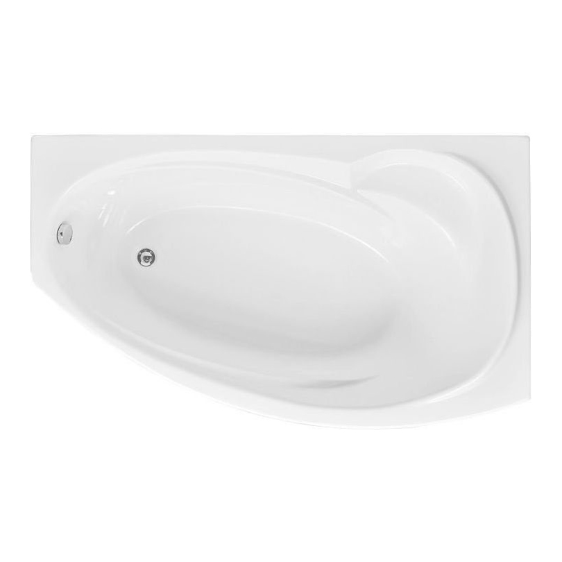 Акриловая ванна Aquanet Jersey 170х100 на каркасе, цвет белый 00205329 - фото 1