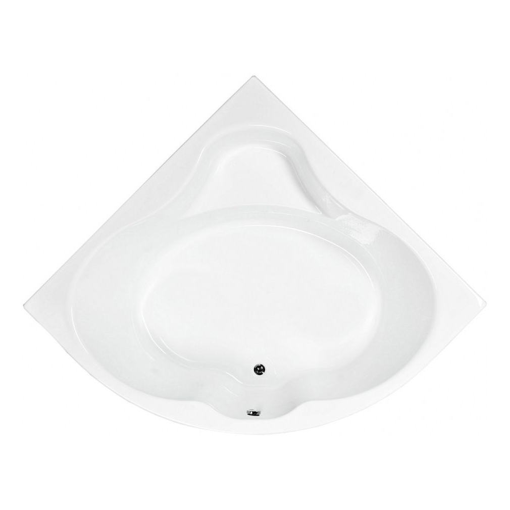 Акриловая ванна Aquanet Santiago 160х160 00205545 на каркасе, цвет белый - фото 1