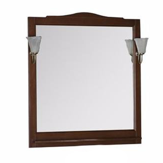 Зеркало для ванной Aquanet Амелия 90 орех зеркало для ванной style line амелия 65 со светом