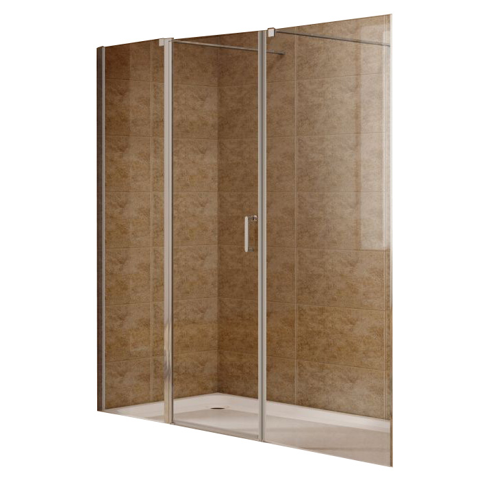 

Душевая дверь Aquanet Cinetic 190х198х5 254243, Прозрачный