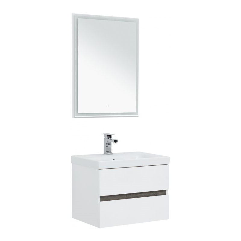 Комплект мебели для ванной Aquanet Беркли 00258905, цвет белый - фото 1