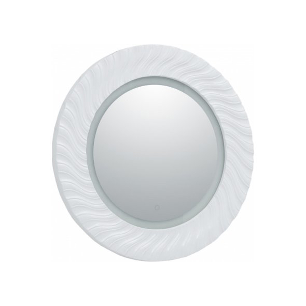 Зеркало для ванной Aquanet Милан D 830 белое зеркало mixline вестерн 55х80 декор канат 548530
