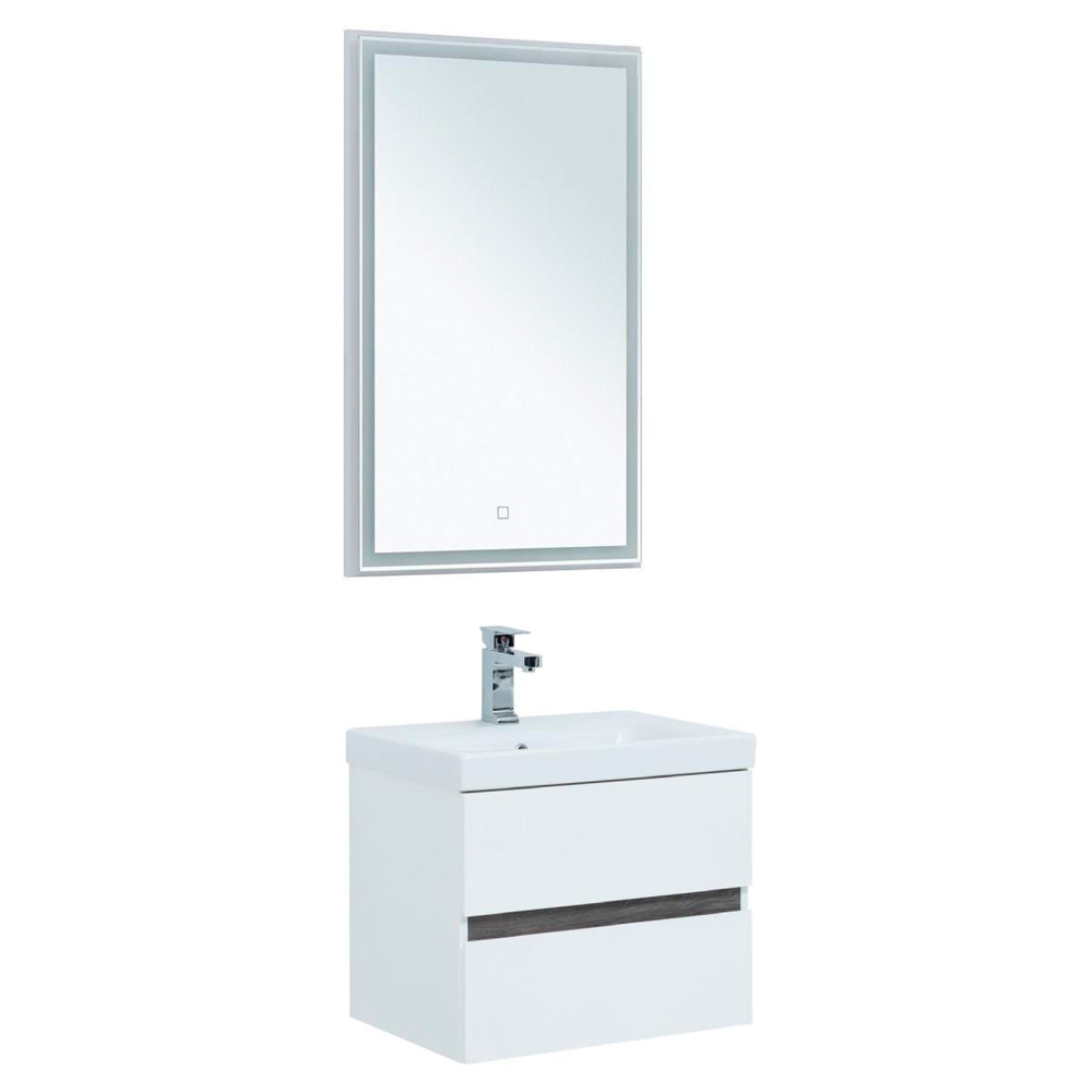 Комплект мебели для ванной Aquanet Беркли 00258776, цвет белый - фото 1