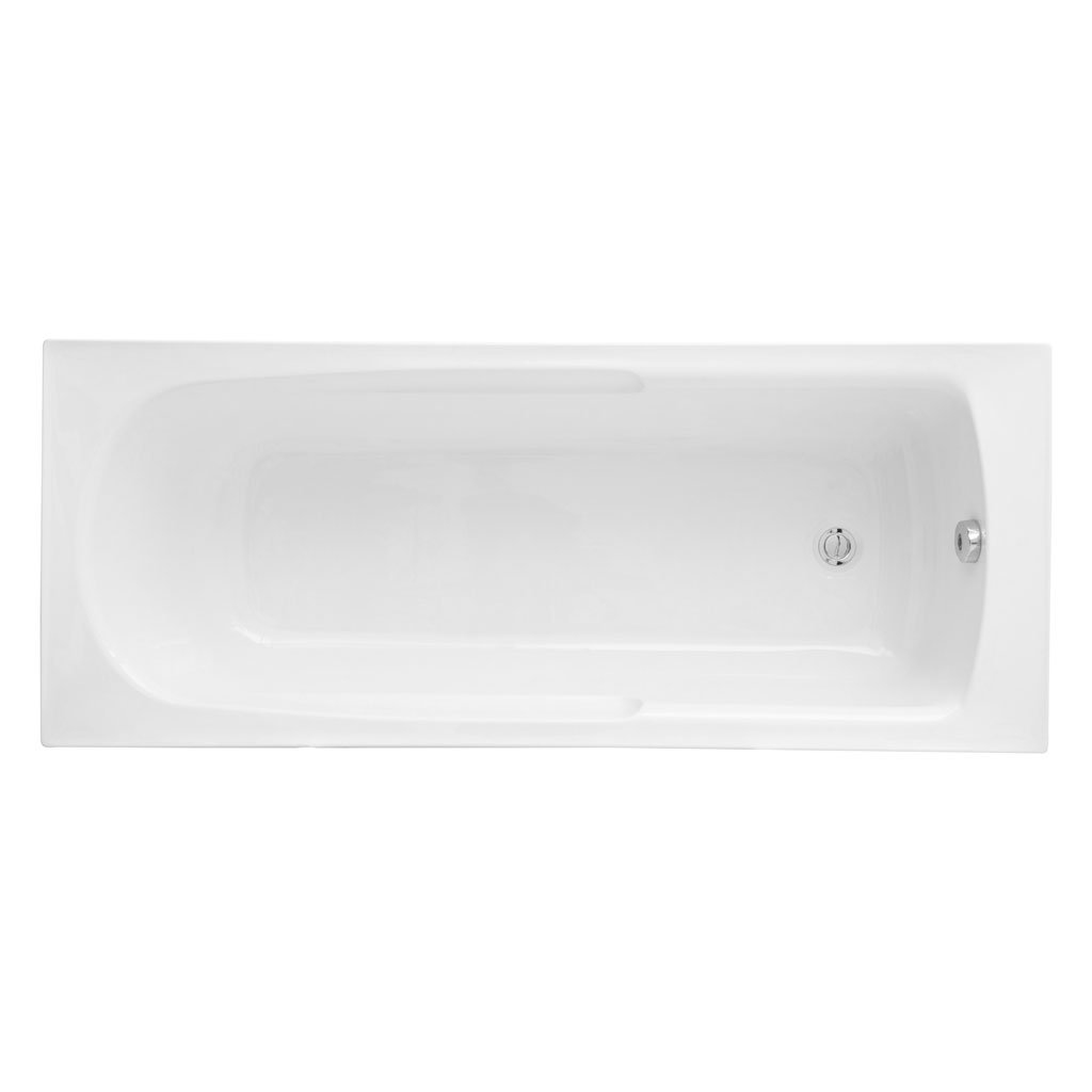 Акриловая ванна Aquanet Extra 170х70 на ножках, цвет белый 203931+178682 - фото 1