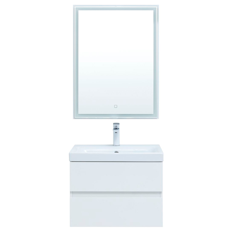 Комплект мебели для ванной Aquanet Беркли 00306358, цвет белый - фото 1