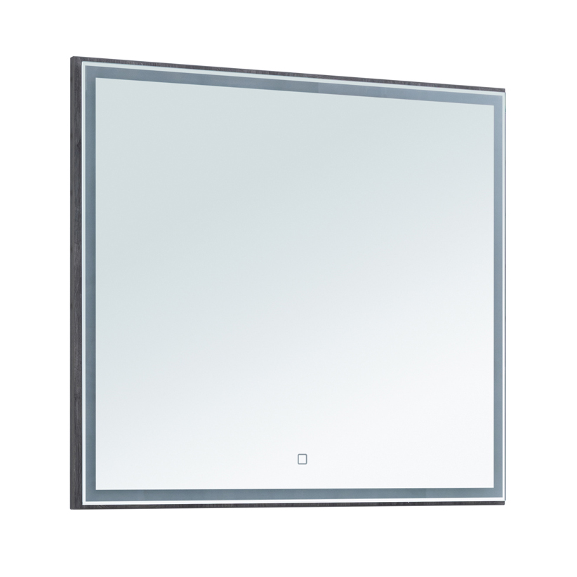 Зеркало для ванной Aquanet Nova Lite 90 дуб рошелье зеркало для ванной aquanet nova lite 100 белый led
