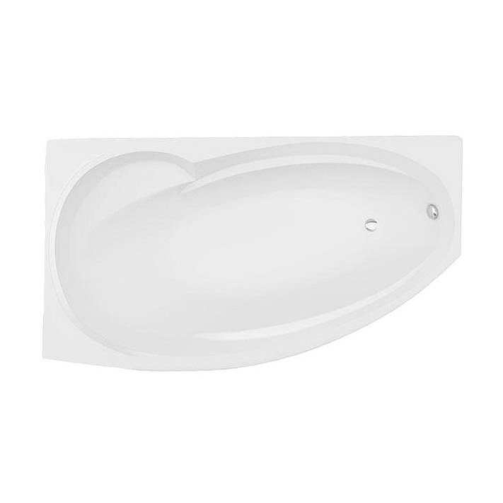 Акриловая ванна Aquanet Jersey 170х90 L без гидромассажа, цвет белый 203988 - фото 1
