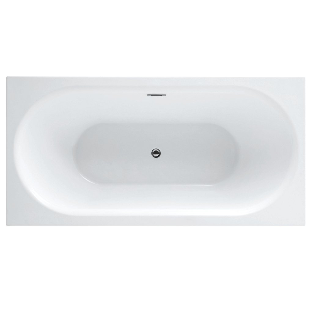 Акриловая ванна Aquanet Ideal 180х90, цвет белый 242514 - фото 1