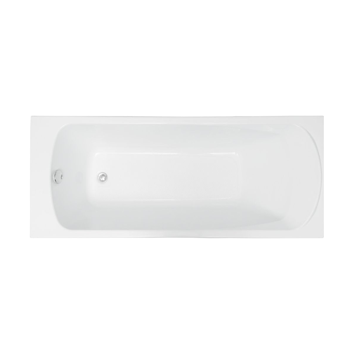 Акриловая ванна Aquanet Roma 170х70 00205375 на каркасе, цвет белый - фото 1