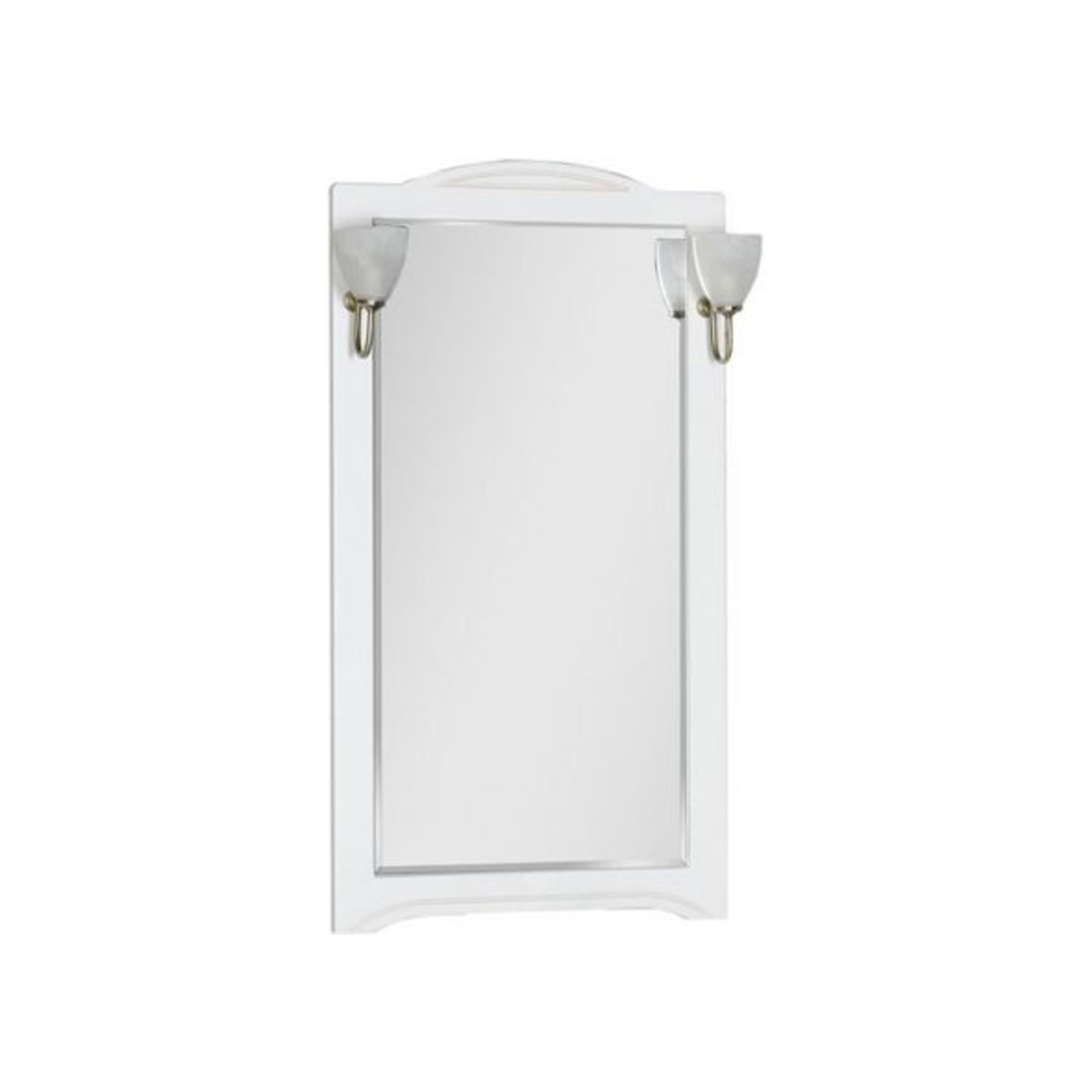Зеркало для ванной Aquanet Луис 65 белое зеркало mixline вестерн 55х70 декор канат 4620001987795