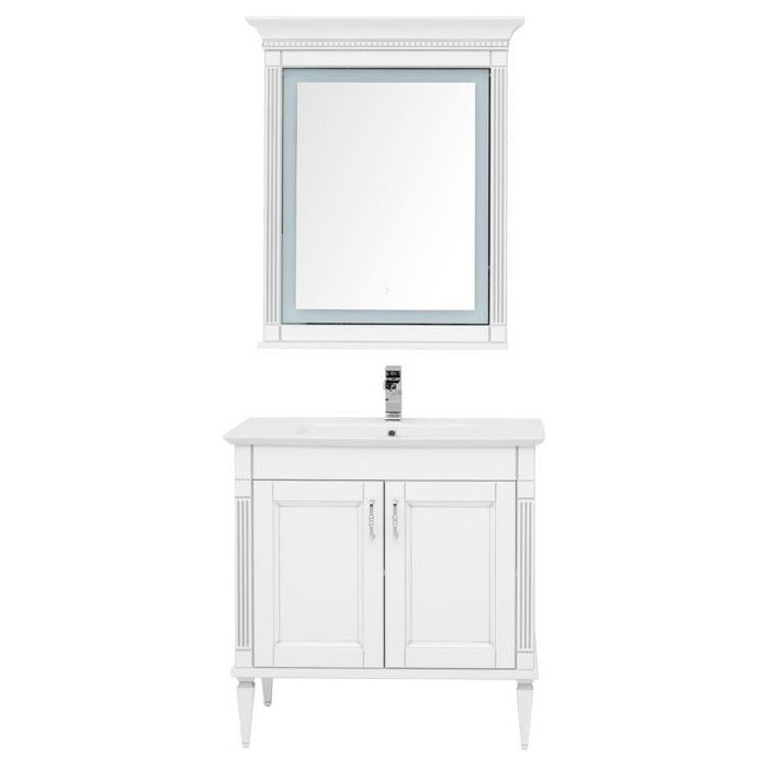 Комплект мебели для ванной Aquanet Селена 00233126 зеркало для ванной aquanet селена 114 5 00201648