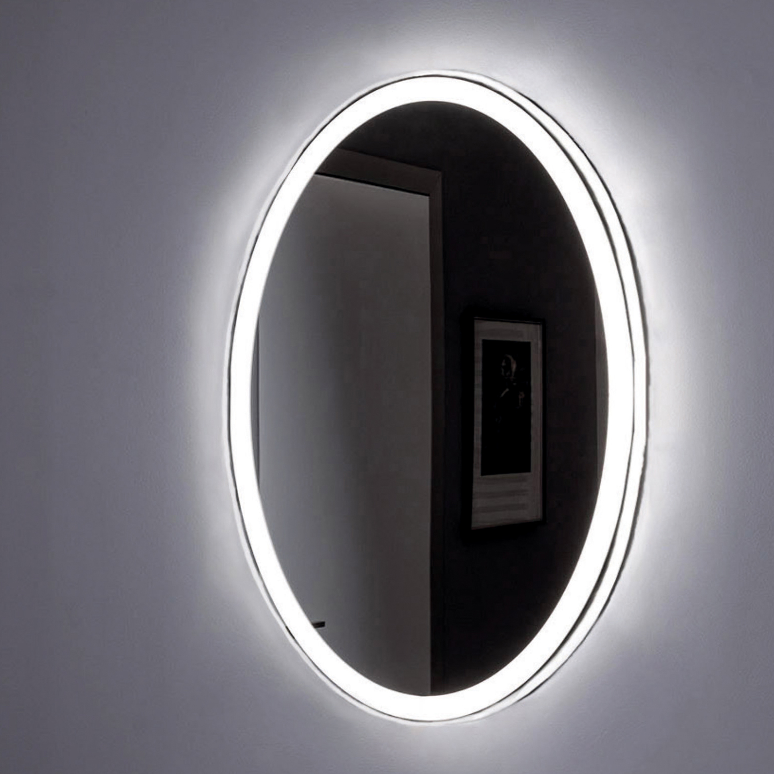 Зеркало для ванной Aquanet Комо 6085 с LED подсветкой