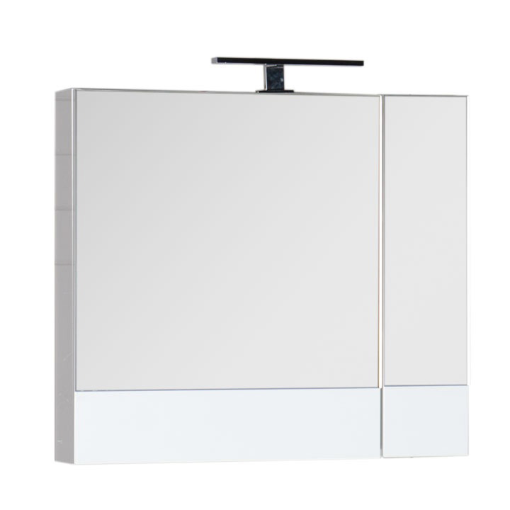 Зеркальный шкаф для ванной Aquanet Нота/Римини 70 белый зеркальный шкаф emmy вэла 40х60 правый белый wel40bel r
