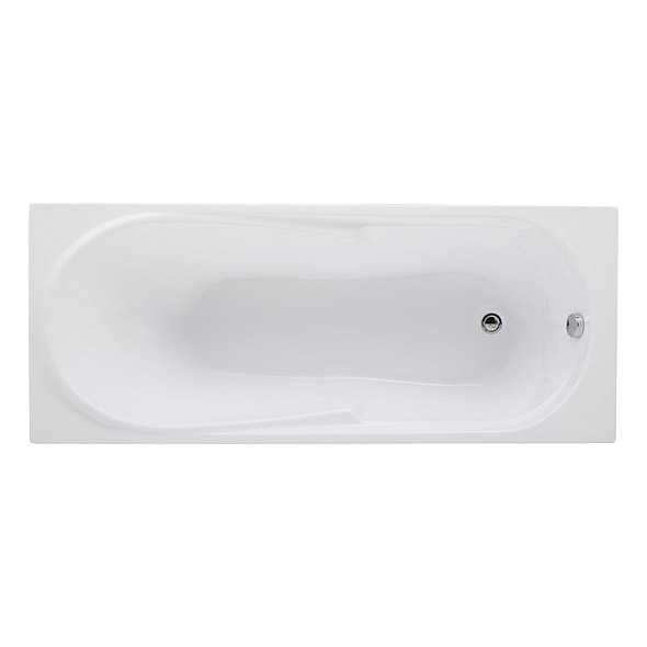 Акриловая ванна Aquanet Hellas 170х70 без гидромассажа, цвет белый 203977 - фото 1