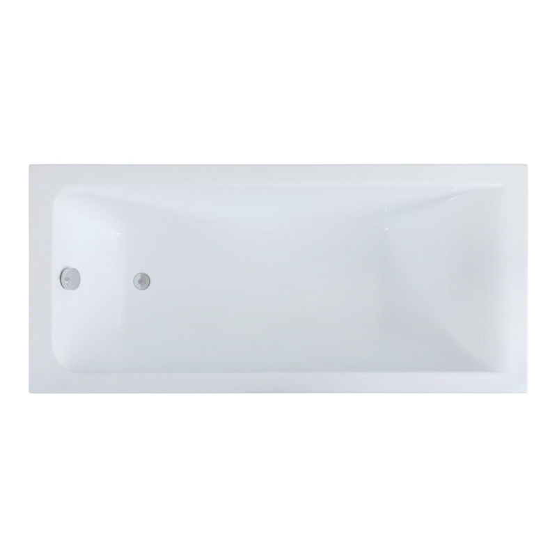 Акриловая ванна Aquanet Bright 170х70 00267835 на каркасе, цвет белый - фото 1