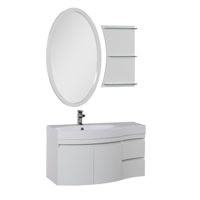 Комплект мебели для ванной Aquanet Опера 115 169414 левый