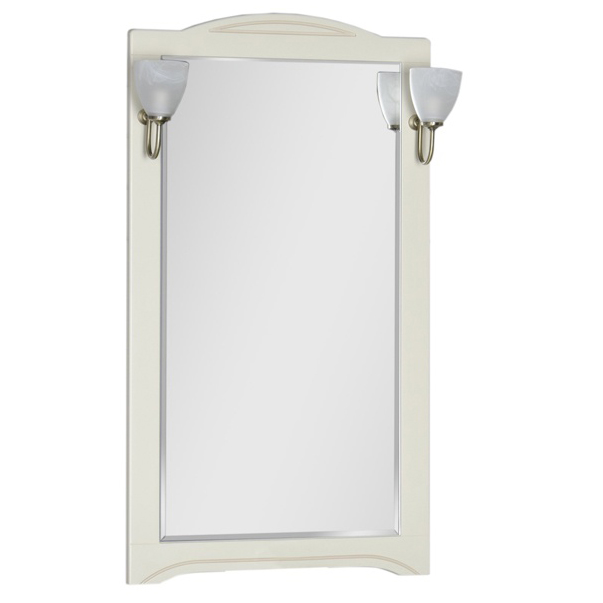 Зеркало для ванной Aquanet Луис 65 бежевое зеркало для ванной aquanet луис 65 белое