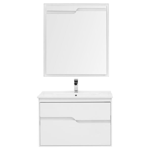 Комплект мебели для ванной Aquanet Модена 00199305 зеркало для ванной comforty модена 60 белый