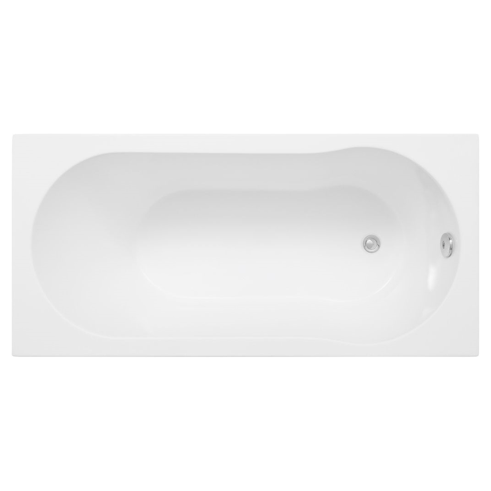 Акриловая ванна Aquanet Light 160х70 00243871 на каркасе, цвет белый - фото 1