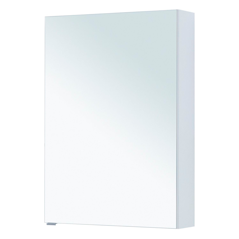 Зеркальный шкаф для ванной Aquanet Алвита 60 00277538 матовый, цвет белый - фото 1