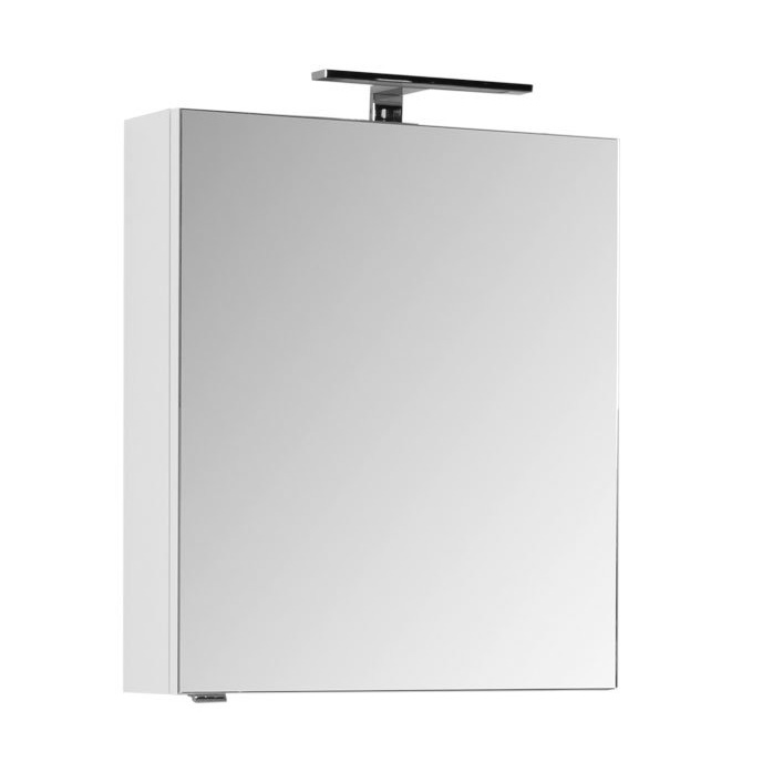 Зеркальный шкаф для ванной Aquanet Порто 60 белый зеркальный шкаф для ванной aquanet алвита 70 серый антрацит