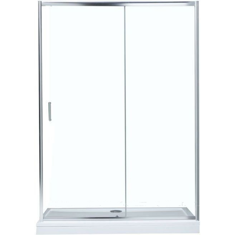 Душевая дверь Aquanet SD-1400A 140, прозрачное стекло душевая дверь aquanet pleasure ae60 n 120h200u bt 120 прозрачное стекло