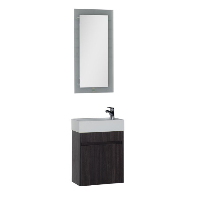 Комплект мебели для ванной Aquanet Лидс 50.5 183170 эвкалипт зеркальный шкаф для ванной aquanet фостер 70 белый эвкалипт мистери