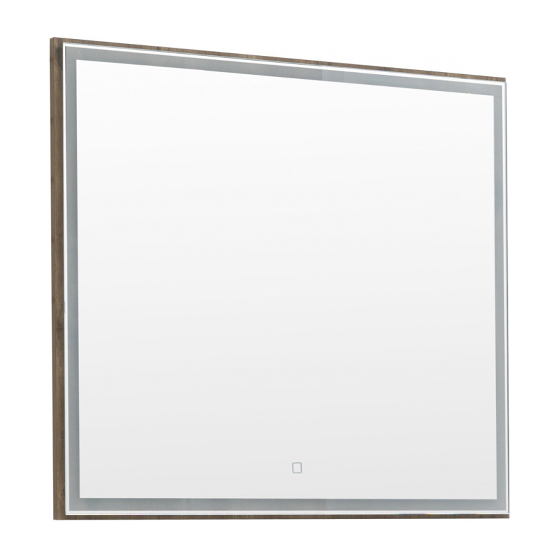 Зеркало для ванной Aquanet Nova Lite 90 дуб рустикальный LED