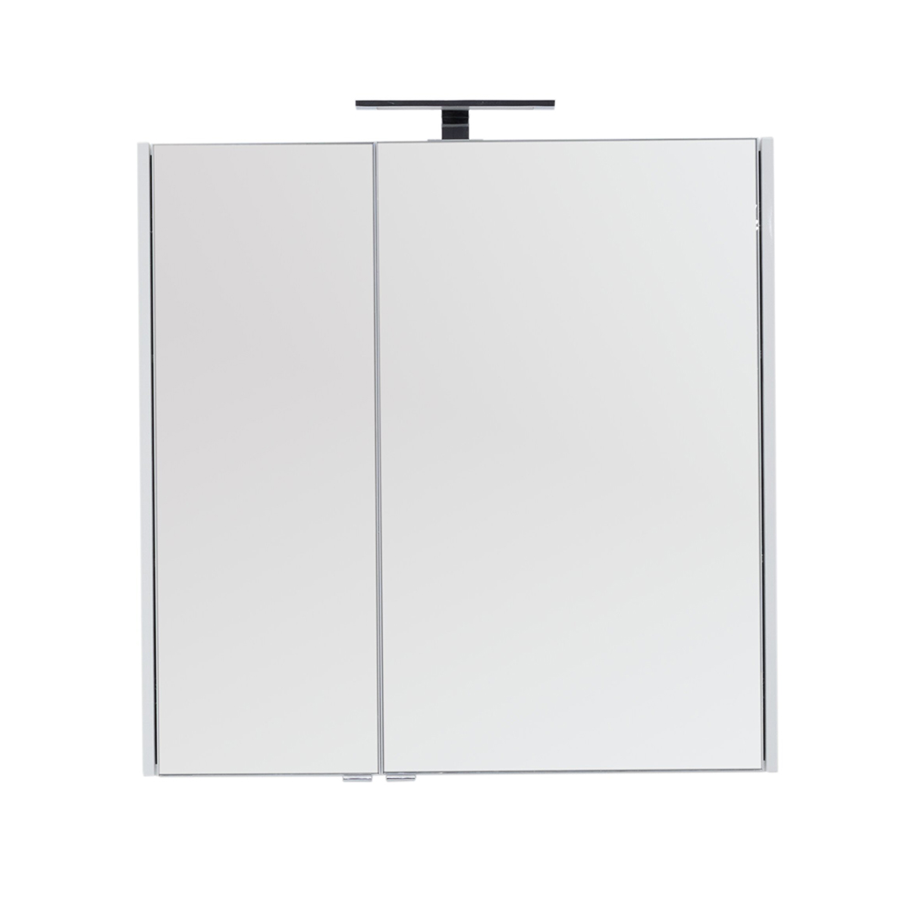 Зеркальный шкаф для ванной Aquanet Августа 90 белый зеркальный шкаф для ванной aquanet мадейра 80