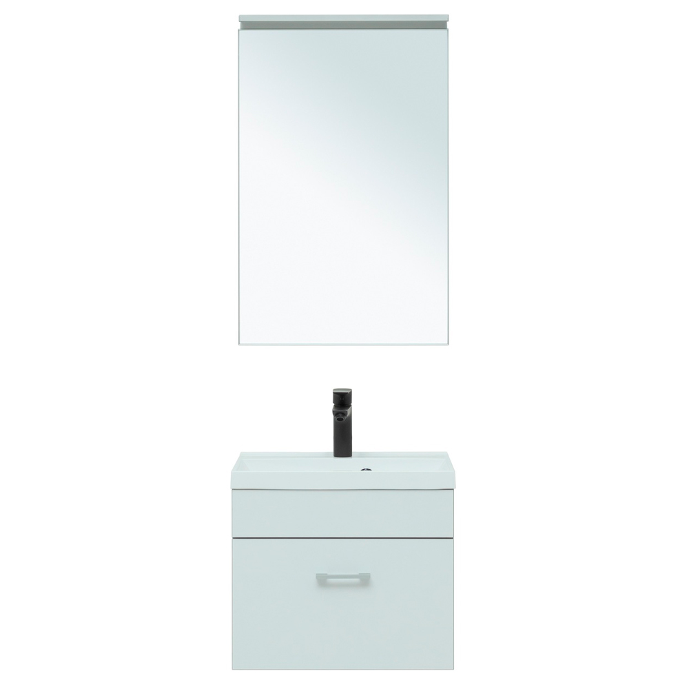 Комплект мебели для ванной Aquanet Верона 00281100 матовый, цвет белый - фото 1