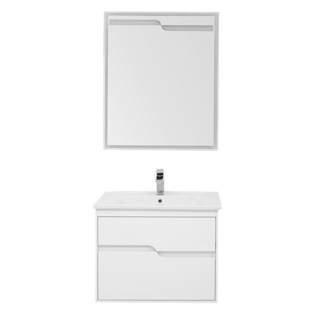 Комплект мебели для ванной Aquanet Модена 00199306 зеркало aquanet модена 75 белый 198492