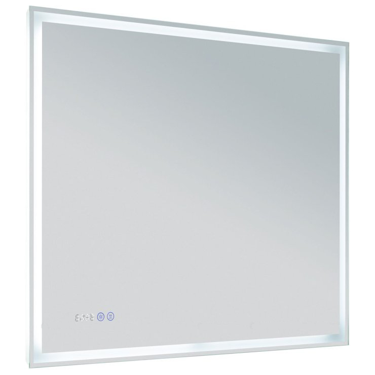 Зеркало для ванной Aquanet Оптима 90 288966 матовое мебелик стол придиванный оптима белый