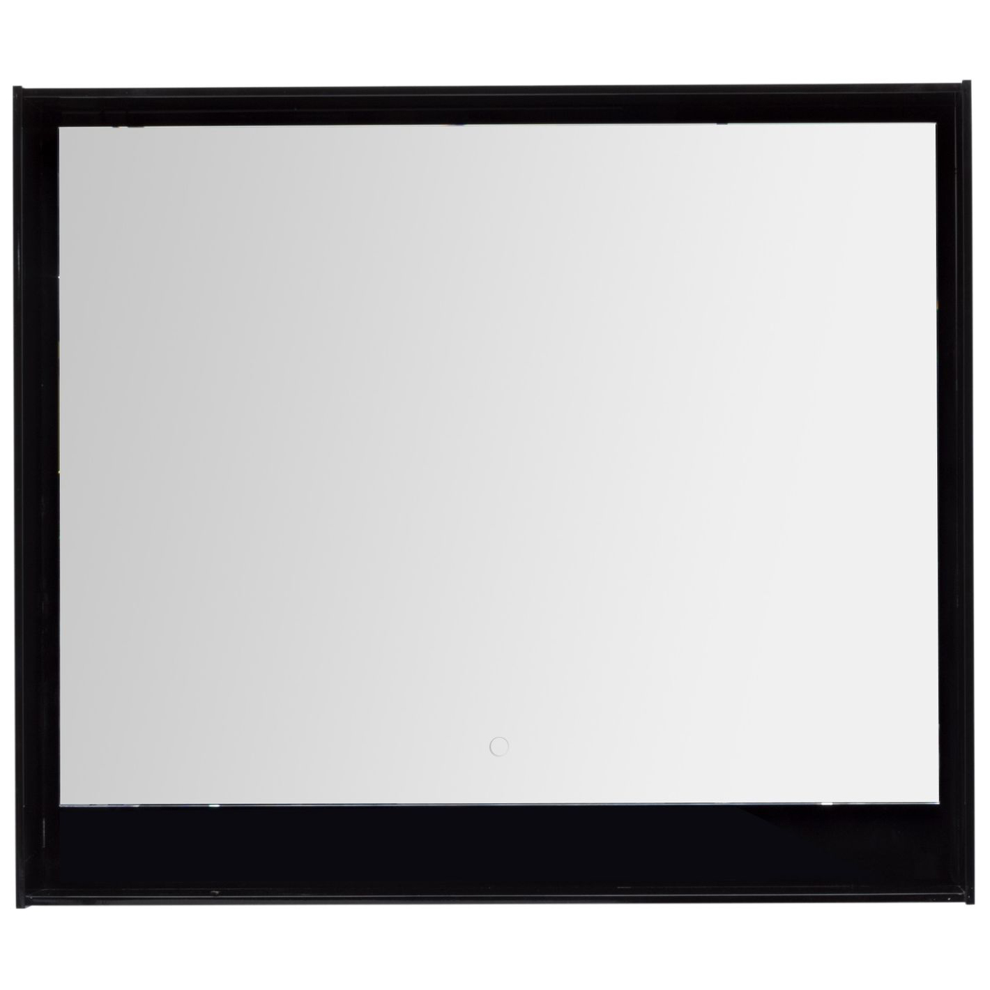 Зеркало для ванной Aquanet Милан 96.5 306375, цвет черный - фото 1