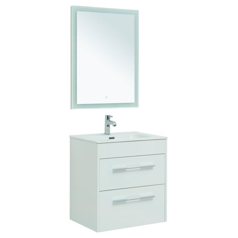 Комплект мебели для ванной Aquanet Августа 00281158, цвет белый - фото 1