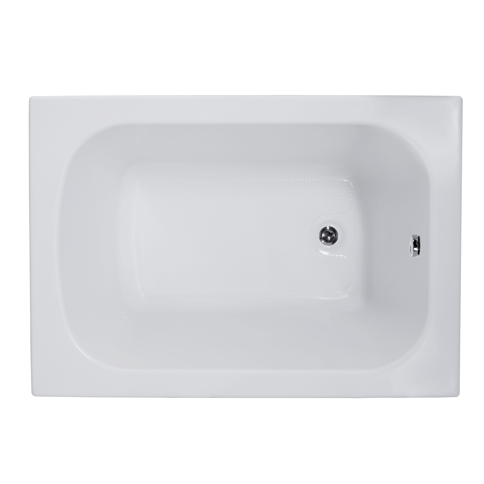 Акриловая ванна Aquanet Seed 100х70 на каркасе, цвет белый 216308+216500 - фото 1