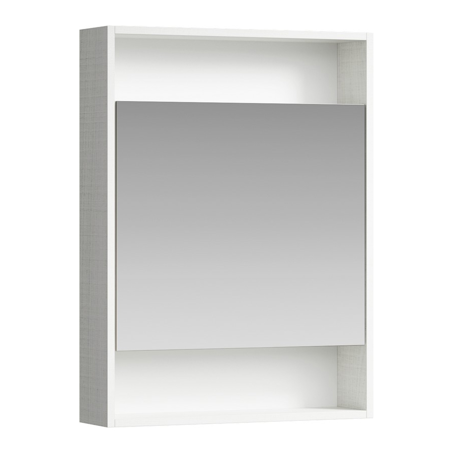 Зеркальный шкаф для ванной Aqwella Сити 60 SIT0406DK дуб канадский зеркальный шкаф для ванной санта сити 70 700352