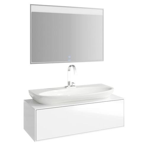 Мебель для ванной Aqwella Genesis T10/W белый зеркало для ванной aqwella genesis 120 gen0212