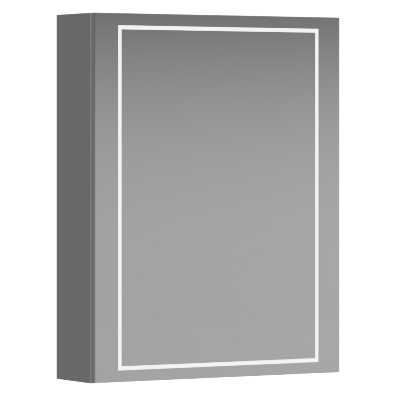 Зеркальный шкаф Aqwella Simplex 55, цвет белый