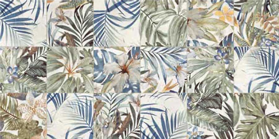 

Керамогранит Ariana Ceramica Luce Tropicale Ret 60x120, Разноцветный