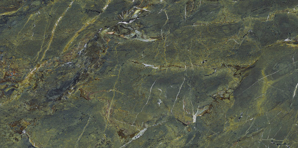 Керамогранит Ariostea Ultra Marmi Verde Karzai Luc Shiny 150x75