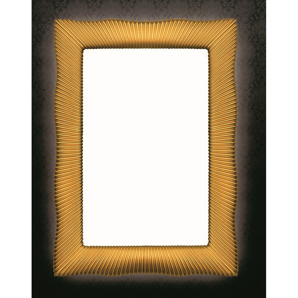 Зеркало Armadi Art Soho 80 золото с подсветкой