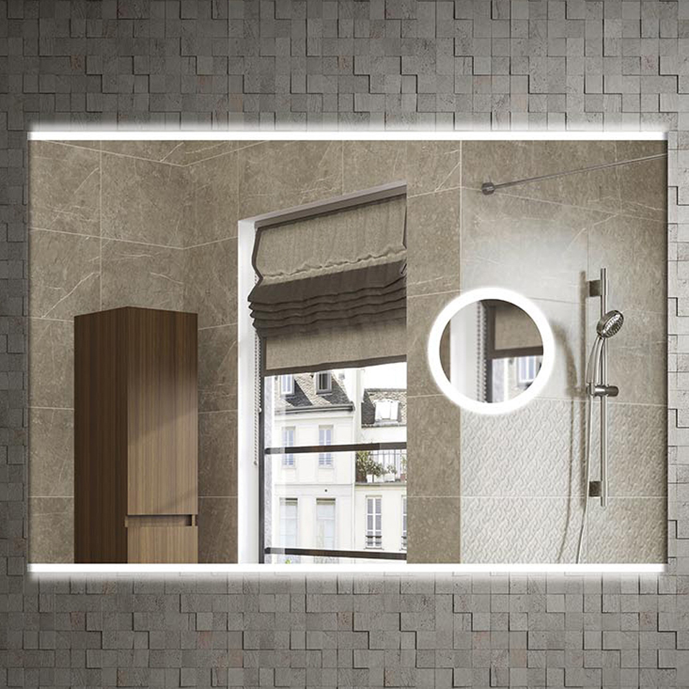 Зеркало для ванной Armadi Art Vallessi 80х70 с увеличением зеркало для ванной armadi art vallessi 100 с полочкой