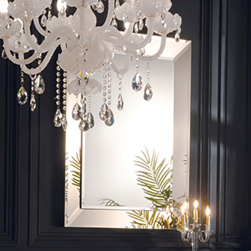 Зеркало для ванной Armadi Art Elegante 80 серебро