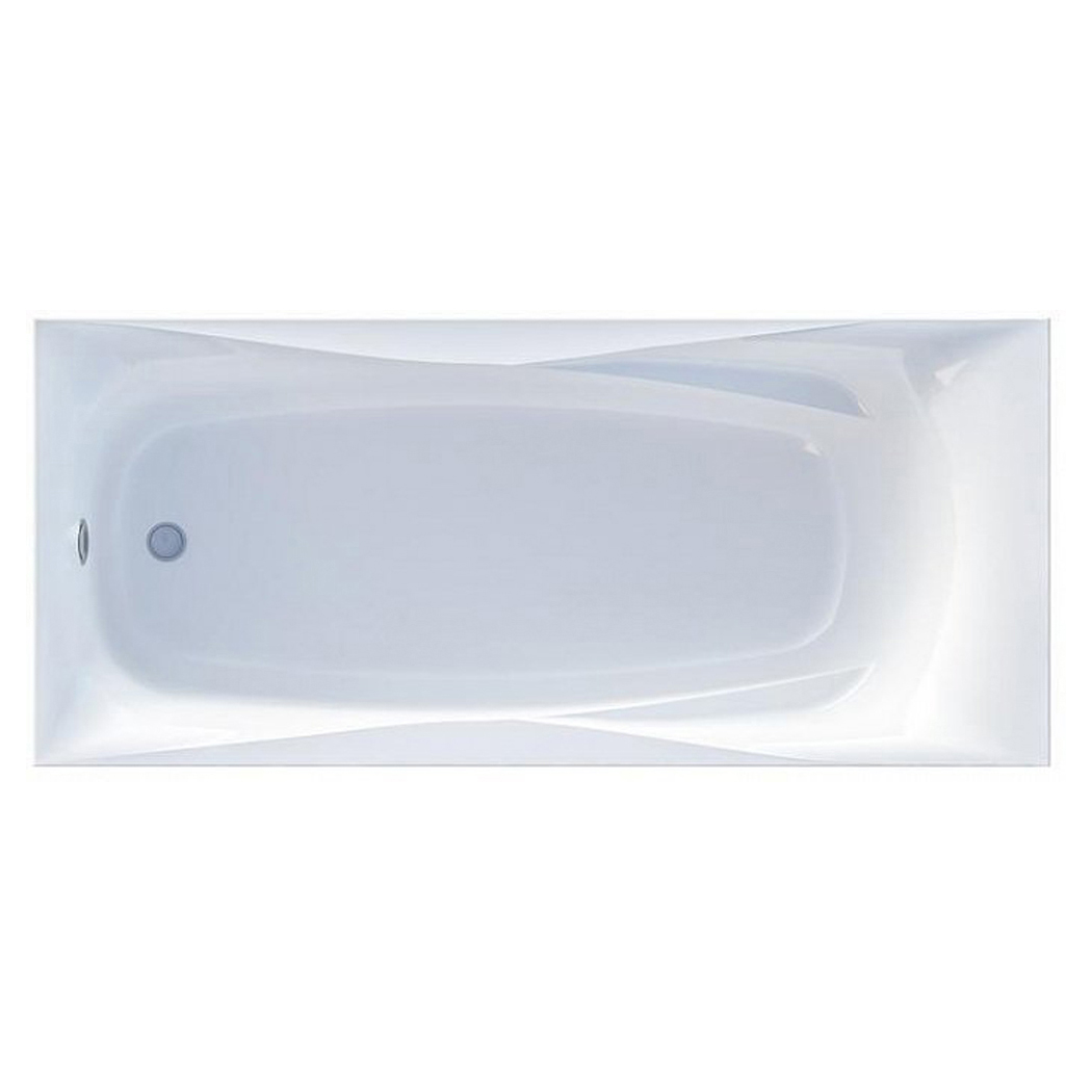 Ванна из литьевого мрамора Astra form Вега Люкс 180х80 белая, цвет белый - фото 1