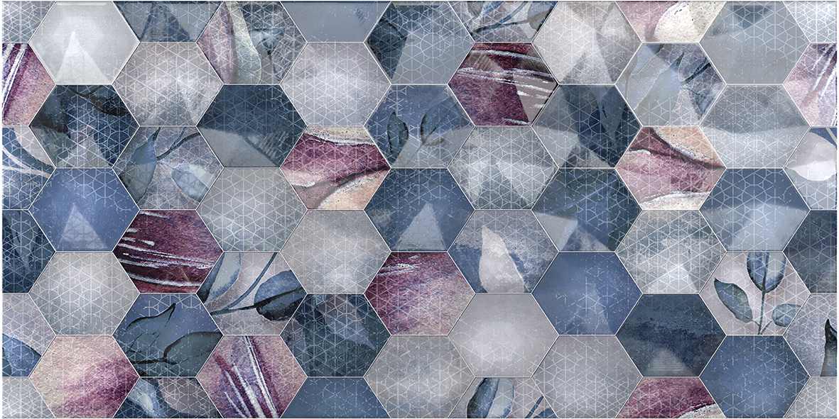 Настенная плитка Axima Ницца Цветы Рельеф 25x50 настенная плитка axima палермо мозаика 25x50