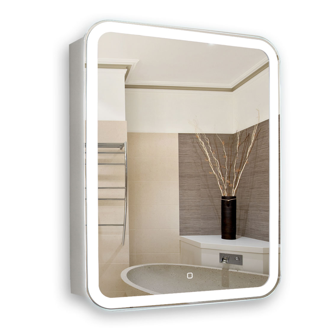 Зеркальный шкаф для ванной Azario Фиджи 60 LED00002364