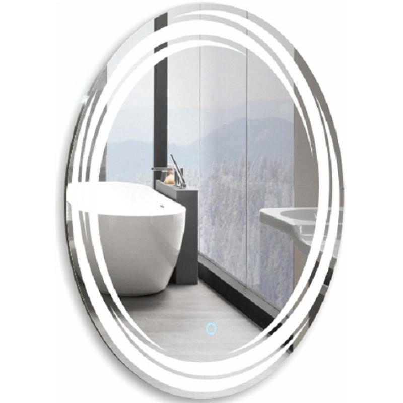 Зеркало для ванной Azario Нормандия 57 ФР00000936, цвет белый - фото 1