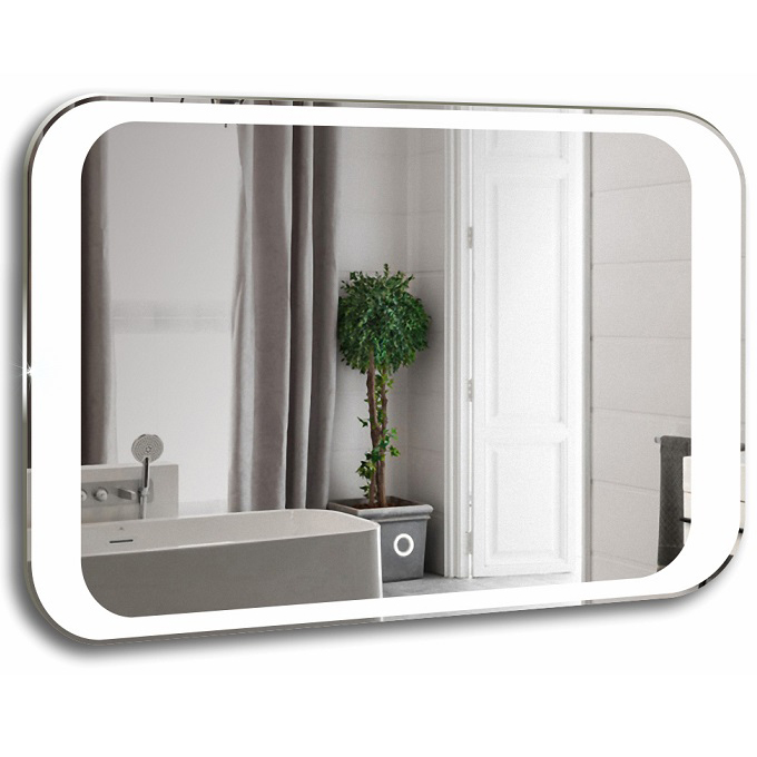 Зеркало для ванной Azario Индиго 80 ФР00001410, цвет белый - фото 1