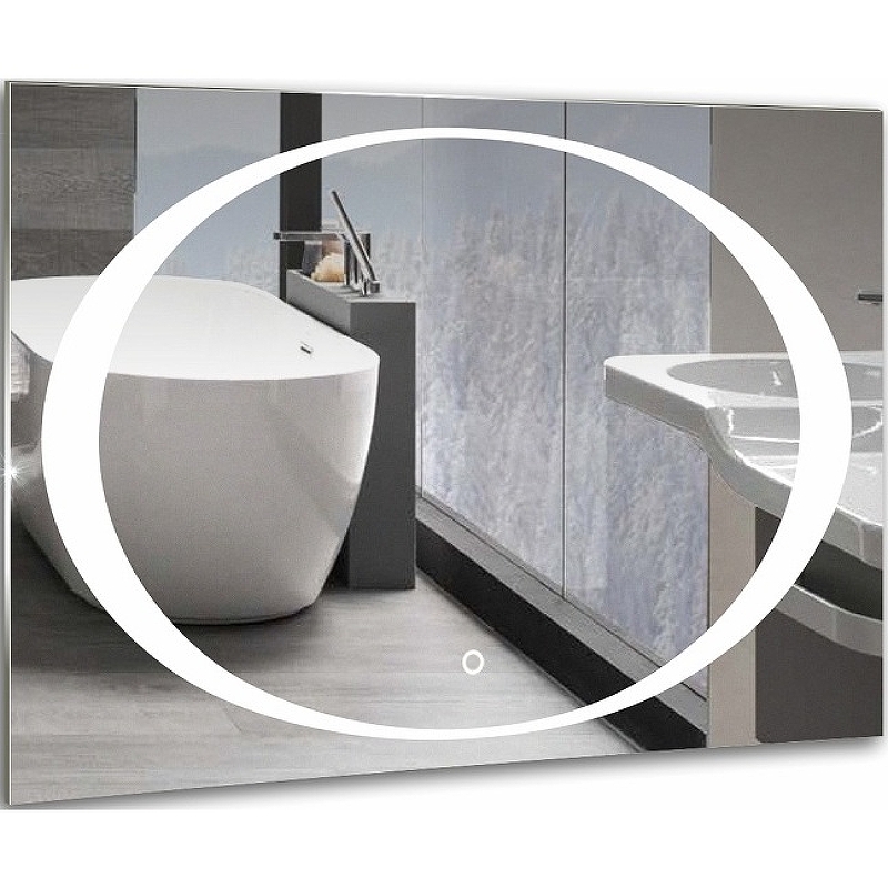 Зеркало для ванной Azario Спейс 91.5 ФР00001402, цвет белый - фото 1